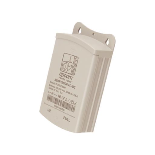 [EPCOM_PL12DC2AW] Epcom Fuente de Poder para Exterior / 12 Vcc / 2 Amp / 1 Salida / Voltaje de Entrada de 100 - 240 VCA 