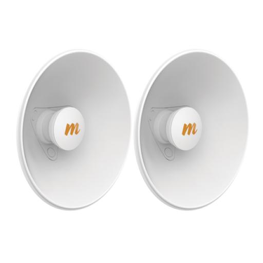 [MIMOSANETWORKS_N5-X20-2PACK] Mimosa Networks Par de Antenas Modulares Dual Slant, 4.9 - 6.4 GHz, Dimensiones (27 cm), Apertura 45°, Ganancia de 20 dBi, Diseñadas para radio C5x