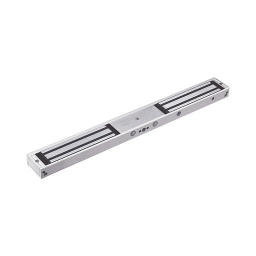 [ACCESSPRO_MAG1200NDLED] AccessPRO Chapa Magnética Doble para Aplicación en Puertas de Doble Hoja. 1200 lbs(x 2). LED indicador ultrabrillante