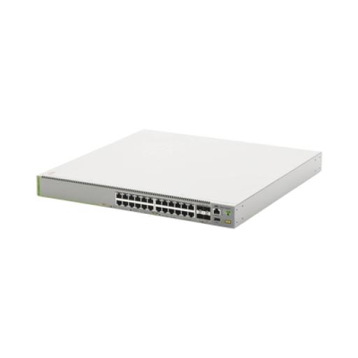 [ALLIEDTELESIS_AT-GS980MX/28PSM-10] Allied Telesis Switch L3, Stack, 20 puertos 1G POE+, 4 MultiGigabit POE+, 4 puertos SFP+, PSU FIJA