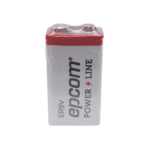 [EPCOM_ER-9V] Epcom Pila 9V @ 1200 mAh / Alta Capacidad ( No recargable )