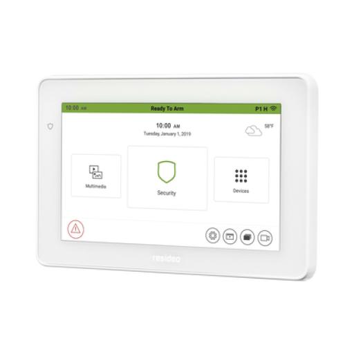 [HONEYWELLHOMERESIDEO_TUXEDOW] HONEYWELL HOME RESIDEO Teclado con Pantalla Táctil y Controlador para Automatización con tecnología Z-Wave