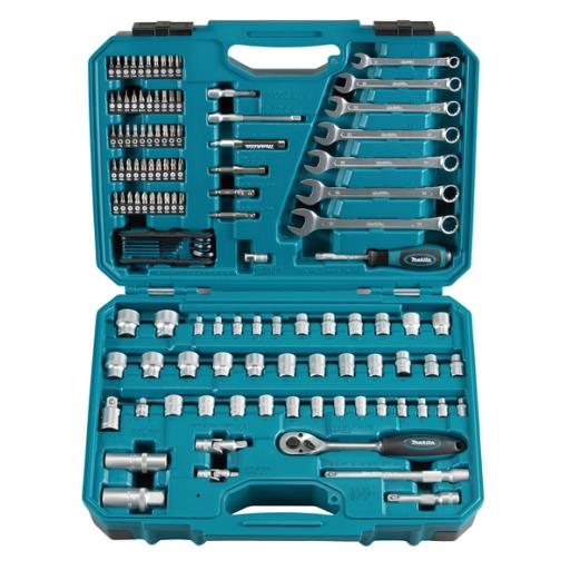 [MAKITA_E-06616] Makita Juego de Herramientas manuales con 120 piezas