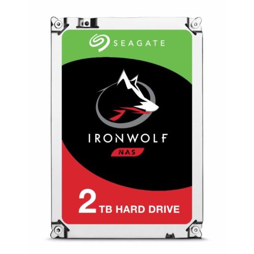 [SEAGATE_ST2000VN004] Disco Duro para NAS Seagate 3.5 de 1 a 8 Bahías 2TB SATA III