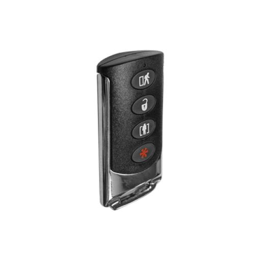 [SFIRE_SFWST102] SFire LLavero remoto de 4 Botones de uso rudo ideal para Armado total/parcial/desarmado/pánico. Duracion de Batería hasta 5 años.