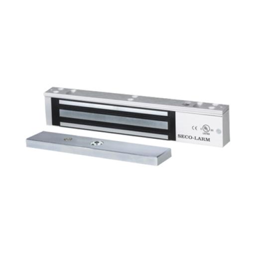 [SECO-LARM_E941SA1K2PQ] SECO-LARM Cerradura Electromagnética de 1200-lb - Sensor de Retención, LED, Listada en UL