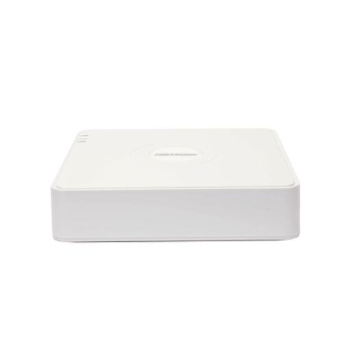 [HIKVISIONDIGITALTECHNOLOGY_DS-7104HGHI-K1(S)] Hikvision Digital Technology DVR 4 Canales TurboHD + 1 Canal IP / 2 Megapixel (1080p) Lite / Acusense Lite (Evita Falsas Alarmas) / Audio por Coaxitron / 1 Bahia de Disco Duro / H.265+ / Salida de Vídeo Full HD