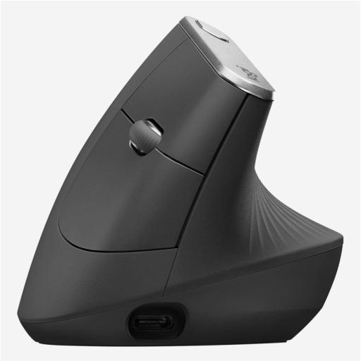 [LOGITECH_910-005447] Mouse Logitech MX Vertical Ergonómico Recargable 1000 dpi