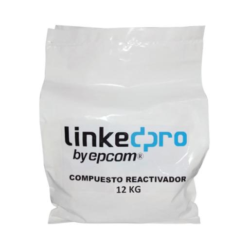 [LINKEDPROBYEPCOM_LP-COMPUESTO] LINKEDPRO BY EPCOM Compuesto Mejorador de Terreno con Minerales Conductivos, Saco de 12 KG