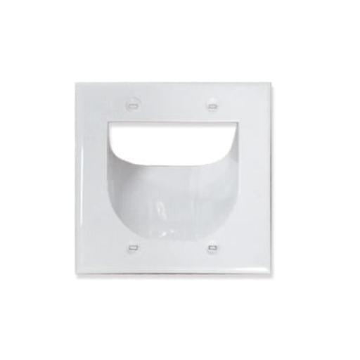 [LINKEDPROBYEPCOM_LP-CR-WPD] LINKEDPRO BY EPCOM Placa Pasa muro de pared empotrable