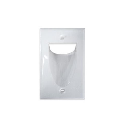 [LINKEDPROBYEPCOM_LP-CR-WPS] LINKEDPRO BY EPCOM Placa de pared pasa muro empotrable