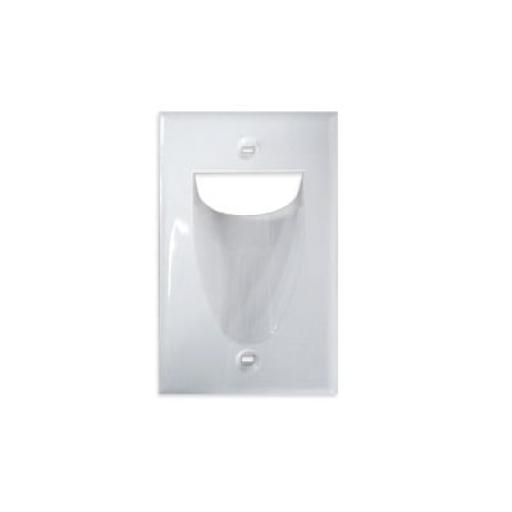[LINKEDPROBYEPCOM_LP-CR-WPS] LINKEDPRO BY EPCOM Placa de pared pasa muro empotrable