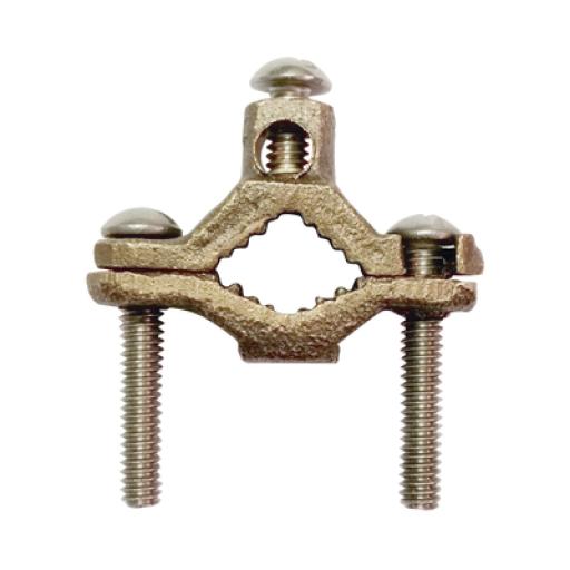 [LINKEDPROBYEPCOM_LP-CTZ-114] LINKEDPRO BY EPCOM Conector para Tubo de hasta 1 1/4" a cable Cal. 4 AWG. Ideal para Aterrizaje de Torres TZ