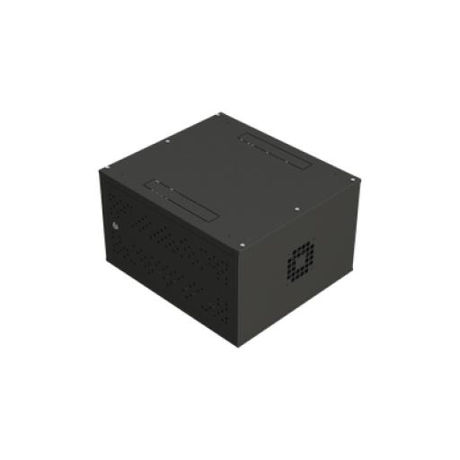 [LINKEDPROBYEPCOM_LP-GE-06] LINKEDPRO BY EPCOM Gabinete de Escritorio con Rack 19", 6U. Doble puerta. 