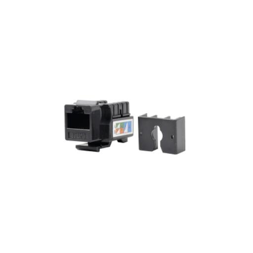[LINKEDPROBYEPCOM_LP-KJ-505-BK] LINKEDPRO BY EPCOM Módulo Jack Keystone Cat5e con terminación 110 (Punchdown) para faceplate - Color Negro