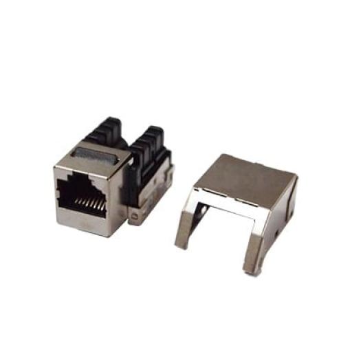 [LINKEDPROBYEPCOM_LP-KJ-530] LINKEDPRO BY EPCOM Módulo Jack Keystone Cat5e con terminación 110 (Punchdown) blindado (STP) - Metal