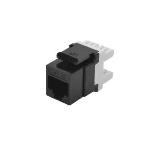 [LINKEDPROBYEPCOM_LP-KJ-549-BK] LINKEDPRO BY EPCOM Módulo Jack Keystone Cat5e con terminación en ángulo 180 º Color Negro