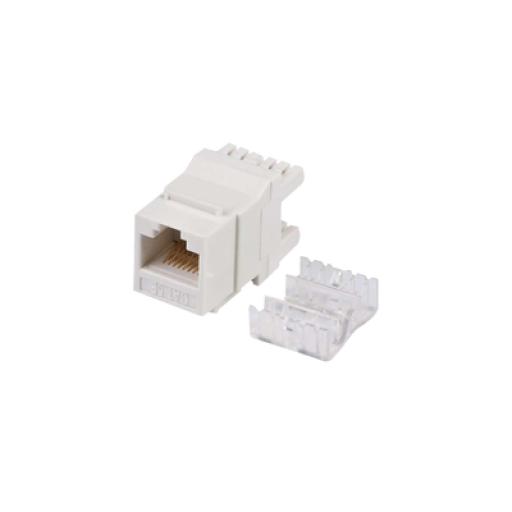 [LINKEDPROBYEPCOM_LP-KJ-549-WH] LINKEDPRO BY EPCOM Módulo Jack Keystone Cat5e con terminación en ángulo 180 º  Color Blanco