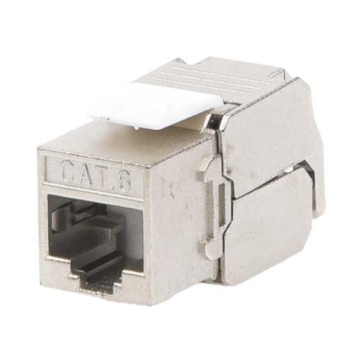 [LINKEDPROBYEPCOM_LP-KJ6S-04] LINKEDPRO BY EPCOM Módulo Jack Keystone Cat6 Blindado (STP) sin herramienta (toolless)