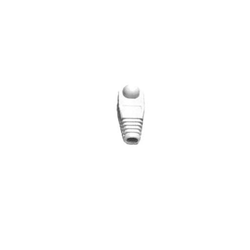 [LINKEDPROBYEPCOM_LP-PG8-025-WH] LINKEDPRO BY EPCOM Bota Plástica para protección de Plug RJ45, Color Blanco
