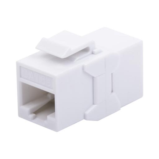 [LINKEDPROBYEPCOM_LPKJUC6A] LINKEDPRO BY EPCOM Acoplador UTP Cat6A hembra RJ45 a RJ45 hembra Color Blanco
