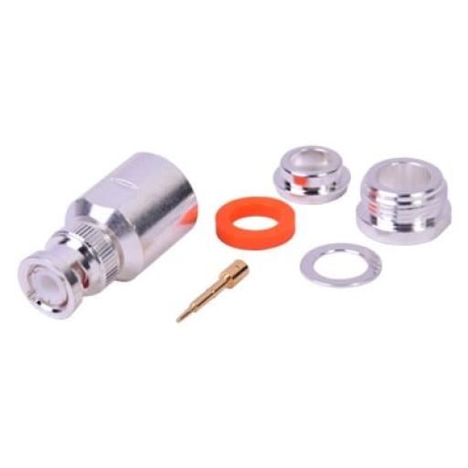 [RFINDUSTRIES_RFB-1101-1SI] RF Industries Conector BNC macho para cable BELDEN 9913, 7810A, 8214; ANDREW CNT-400; SYSCOM RG8/U-SYS, RFLASH-1113