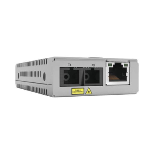 [ALLIEDTELESIS_AT-MMC2000LX/SC-960] Allied Telesis Convertidor de medios Gigabit, conector SC Distancia (20KM) Monomodo Versión TAA