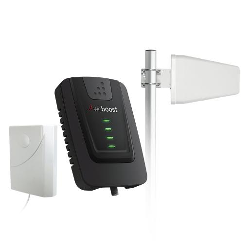 [WEBOOST_471-203] WeBoost Kit de Amplificador de Señal Celular para Vehículo Recreacional u Oficina Móvil | 4G LTE 3G y 2G | 65 dB de Ganancia | Incluye Mástil Telescópico para Antena Exterior