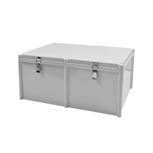 [TXPRO_TXG-02-35JK] txPRO Gabinete Plástico para Exterior (IP65) de 560 X 380 x 265 mm Cierre por broche.