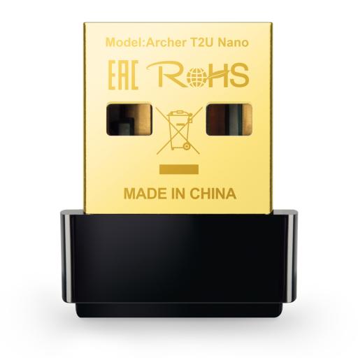 [TPLINK_ARCHERT2UNANO] TPLINK ADAPTADOR INAL TP-LINK /USB2.0/AC600/DUAL/ARCHER T2U NANO