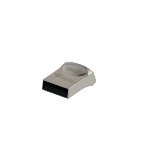 [STYLOS_STMUS42S] Stylos MEMORIA USB STYLOS 16GB FLASH 2.0 PLATA METAL MINI (STMUS42S)