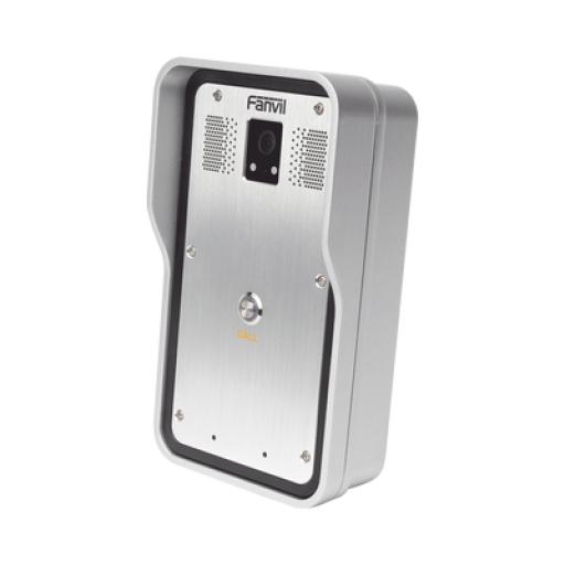 [FANVIL_I18-S-01] Fanvil Video intercomunicador SIP para botón de pánico, PoE, Onvif con 1 relevador integrado.