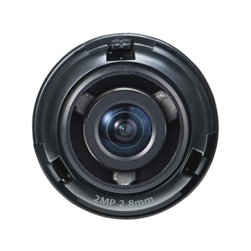 [HANWHA_SLA-2M2800P] Hanwha Lente 2 MP de 2.8 mm para Cámara PNM-9320VQP