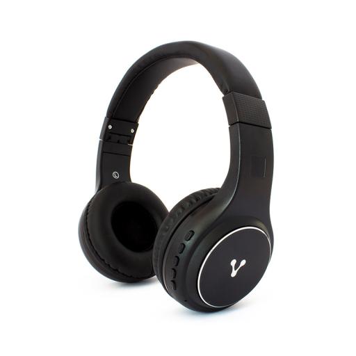 [VORAGO_HPB-300-BK] Vorago DIADEMA VORAGO HPB-300 BLUETOOTH/ FM/ MSD PLEGABLE NEGRA