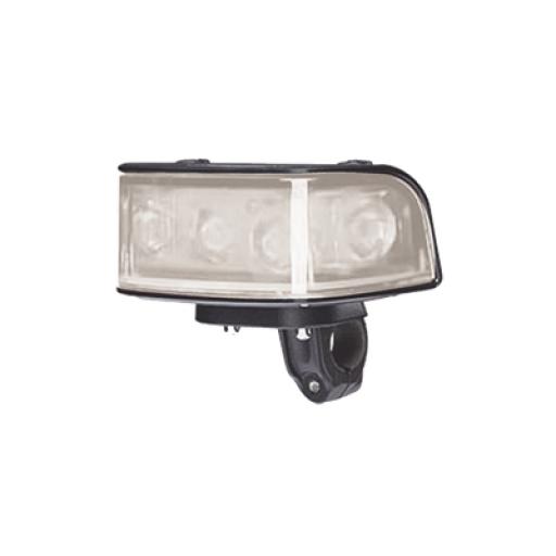 [EPCOMINDUSTRIALSIGNALING_XLT1705W] EPCOM INDUSTRIAL SIGNALING Luz Frontal Ultra Brillante para motocicleta, color claro
