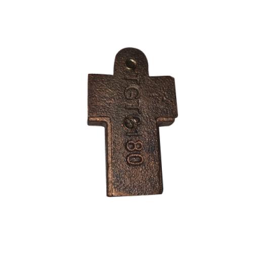 [TOTALGROUND_TG-T-0180] Total Ground Conector tipo “T” Mecánico elaborado en bronce, para cables calibre de 1/0 a 4/0 AWG