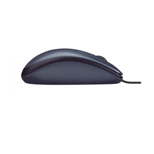 [LOGITECH_910-001601] Mouse LOGITECH M100, Negro, 3 botones, USB, Óptico, 1000 DPI