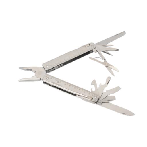 [VICTORINOX_30327N] Victorinox SwissTool - Multiherramienta tipo Navaja de Acero Inoxidable con Pinza y Funda de Nylon