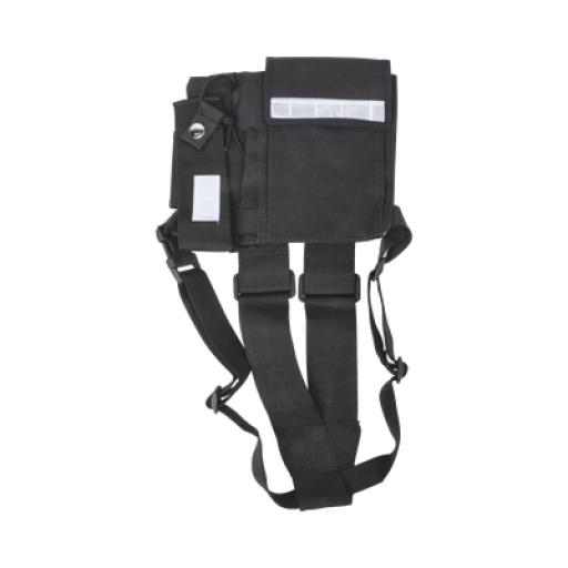 [SYSCOM_KCPP-SLG] Syscom Pechera Universal sin logo con soporte para radio y bolígrafo más bolsa con cinta adherente para su seguridad.