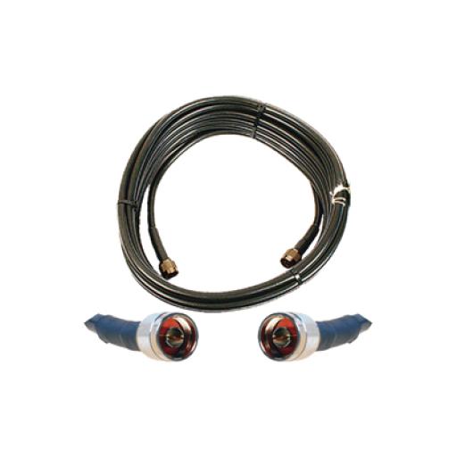 [WEBOOST_952-350] WeBoost Jumper Coaxial de 50 Ohm con Cable Wilson-400 | Conector N Macho en los extremos | 15.24 metros de longitud.