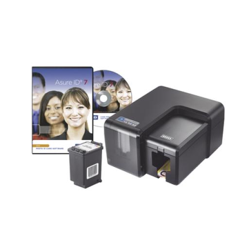 [HIDIDENTITY_INK1000KIT] HID Identity KIT de Impresora de Tarjetas  Inyección de Tinta / Incluye Cartucho y Software/ Una Cara /Impresión Sobre el Borde