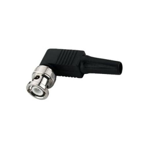 [EPCOM_TT-RG-95] Epcom Conector BNC Macho de 75 Ohm en Ángulo Recto con Base Plástica de Alivio en PVC para Cable Coaxial RG-59/ RG-6.