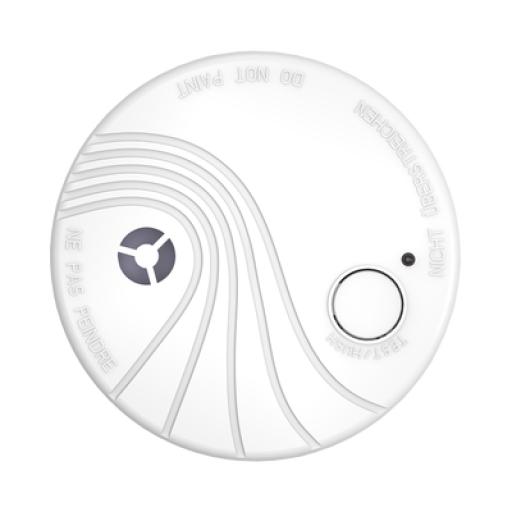 [HIKVISIONDIGITALTECHNOLOGY_DS-PDSMK-S-WB] Hikvision Digital Technology (AX PRO) Detector de Humo Fotoeléctrico Inalámbrico para Panel de Alarma HIKVISION / Interior / Soporta Funcionalidad Autónoma/No compatible con el panel DS-PHA64-LP