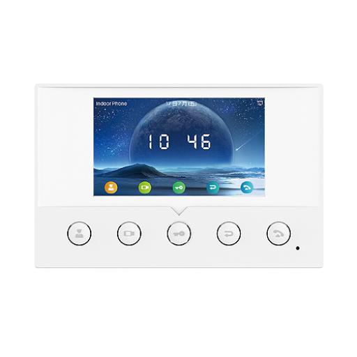[FANVIL_I51W] Fanvil Monitor IP/SIP para interior, Wi-Fi, pantalla a color de 4.3", audio de 2 vías, PoE, 8 interfaces de entrada de alarma.