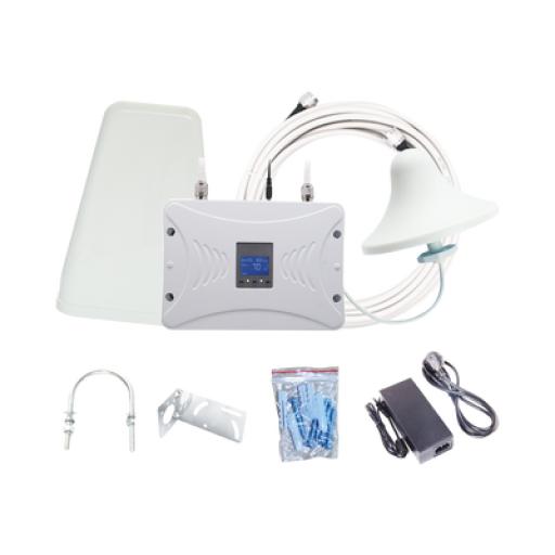 [EPCOM_EP20-TB-2600] Epcom Kit Amplificador de Señal Celular 4.5G LTE, 3G y Voz. Funciona con Todos los Operadores. Soporta Múltiples Dispositivos y Tecnologías. Hasta 1000 metros cuadrados de Cobertura