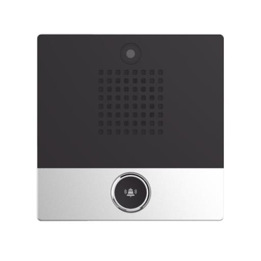[FANVIL_I10SV] Fanvil Mini video Intercomunicador para hotelería y hospitales, con diseño elegante, PoE, cámara 1Mpx, 1 botón, 1 relevador integrado de salida y entrada.