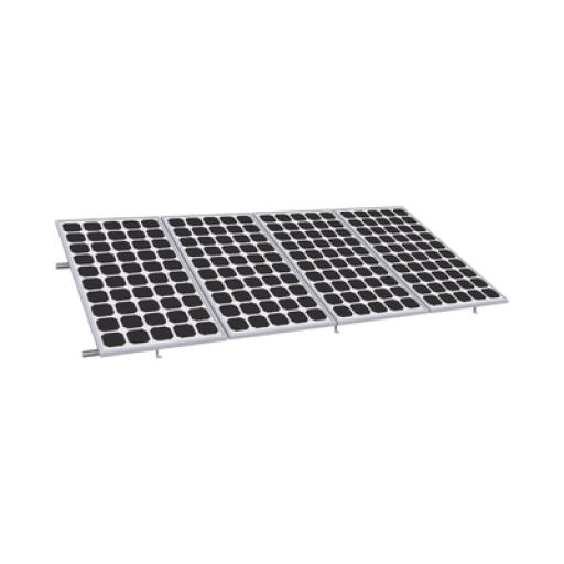 [EPCOM_EPL-AM01-1X4ST] Epcom Montaje para Panel Solar, Riel de 4400mm para Módulos con Espesor de 35mm, Velocidad de Viento Máx. 136km/h
