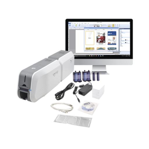 [IDP_SMART51L] IDP Kit Impresora SMART51L / Con Laminador /DOBLE Lado/3 Años Garantia / Incluye 2 x  RibbonColor / 100 tarjetas PVC/ 1 Cinta de Limpieza/ Software