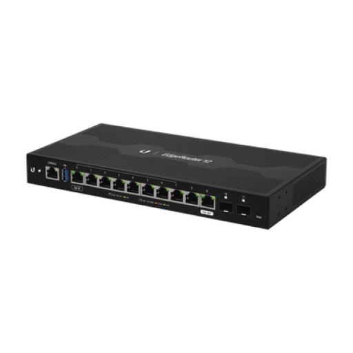 [UBIQUITINETWORKS_ER-12] Ubiquiti Networks EdgeRouter 12, con 10 puertos 10/100/1000 Mbps + 2 puertos SFP, con funciones avanzadas de ruteo