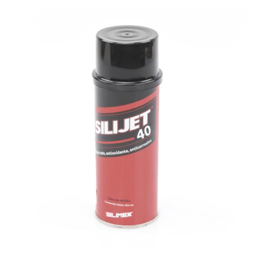 [SILIMEX_SILIJET-40] Silimex Antioxidante en aerosol,  ofrece gran resistencia a los efectos del intemperismo en climas húmedos y salinos 454 ml.